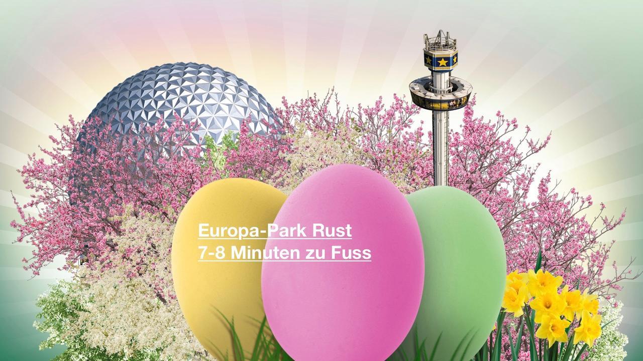 Gaestehaus Tante Tienchen 7 Minuten Zu Fuss Zum Europa Park , Plus Kostenloses Parkplatzticket Rulantica ,Alle Unsere Suiten Haben Einen Balkon Rust Exteriör bild